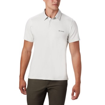 Columbia Polo Heren, Tech Trail Wit, 62TYPHUGM